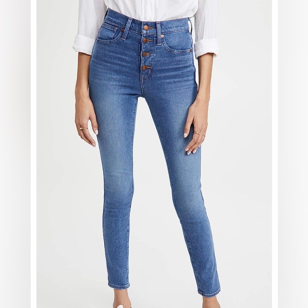 Madewell Classic 10” High Rise Skinny Crop